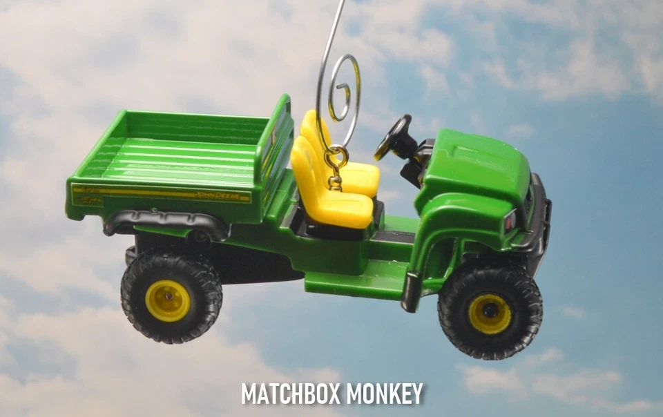 John Deere ATV 4x4 Gator HPX Custom Christmas Ornament 1/64 Rhino Honda Polaris - Image 4 of 4
