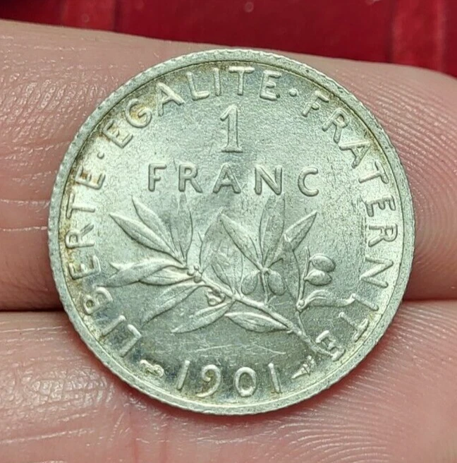 France 1 Franc Semeuse 1914 Paris - Argent - TTB+ - Gadoury 467 - KM 844.1