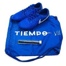 Nike Tiempo Legend 8 Elite SG Pro ACC Soccer Cleats Mens 7 Blue W/ Bag n studs
