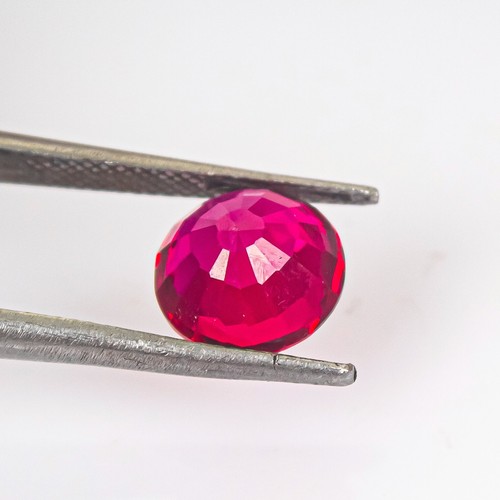 10.0 Ct Certified Natural Round Cut Red Ruby Madagascar Top Quality Gems W-840 - Picture 16 of 21