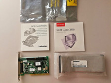 Scheda Vintage SCSI Nuova ADAPTEC AHA-930CU PCI CD Driver Windows 95 98 Manuale