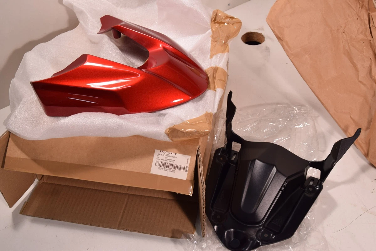 Triumph Tiger 800 Front Mudguard Kit 2010 2020 Cranberry Red