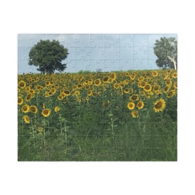 Sunflower field Puzzle (110, 252, 500, 1014-piece) | eBay