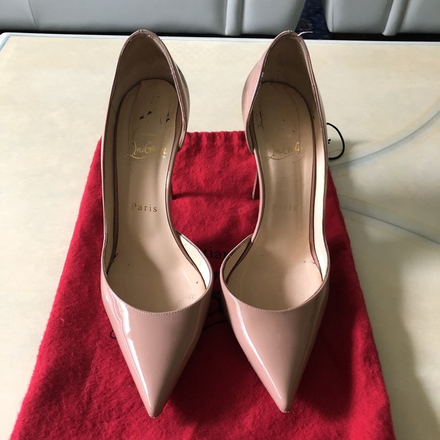 louboutin iriza nude