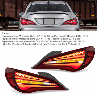 Voll LED Upgrade Design Rückleuchten Set für Mercedes Benz CLA C117 / X117 14-19