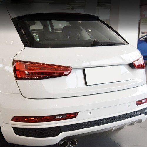 LED Tail lights Assembly For Audi Q3 13-18 Black Sequential Turn Signal 1 Pair - Picture 1 of 2