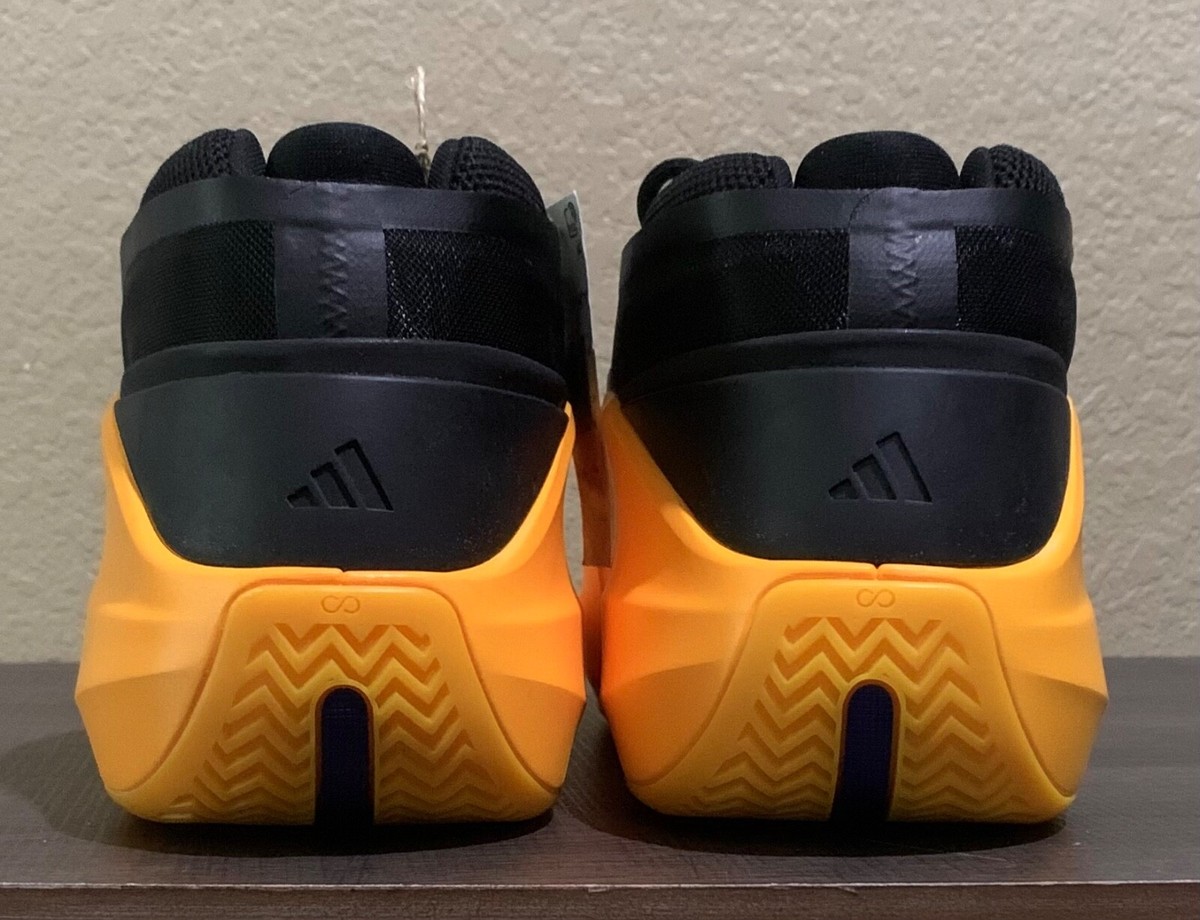 Men\'s Adidas Crazy Infinity         Size 6.5      Black & Yellow, NWT Adidas Originals CRAZY IIINFINITY (WONDER GOLD MET./CORE  main image 2
