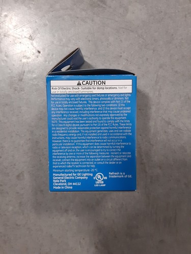 GE - Refresh 5w/45W Equivalent LED-R20 Dimmable, 450 Lumen, 5000K - Picture 4 of 4