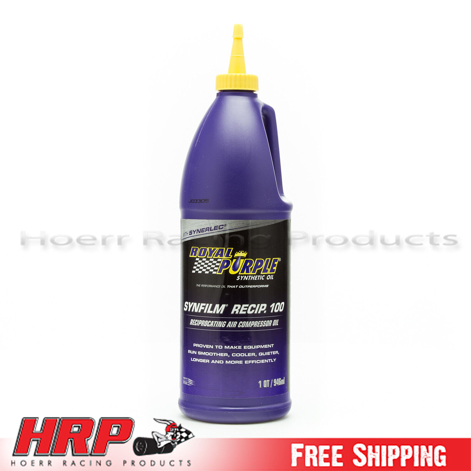 Royal Purple 01513 Reciprocating Piston-Type Air Compressor Oil - 1 Quart