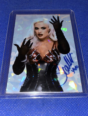 Scarlett Bordeaux Custom WWE Divas Holographic Rookie Prizm Trading Card rc