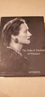 アート・デザイン・音楽 The Duke&Duchess of Windsor The Duke And Duchess Of Winsor 1997 Set By Sotheby's | eBay