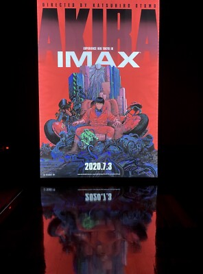 Akira Imax Movie Poster.(Red) | eBay UK