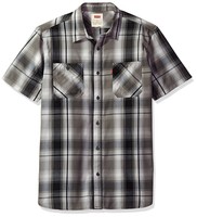 Levis Mens Swindell Short Sleeve Woven Shirt, Caviar, X-large Levis Mens Swindell Short Sleeve Woven Shirt, Caviar, X-large