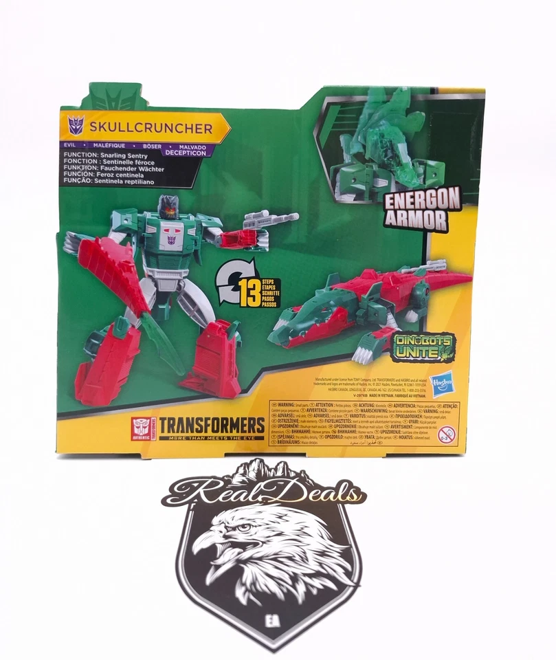 Transformers Bumblebee Cyberverse Adventures Energon Armor Skullcruncher –Hasbro - Bild 2 von 2