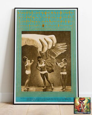 Moby Grape Vanilla Fudge Dosen Hitze 1967 Tour Poster - bis zu 36''