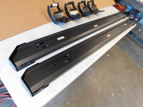 OEM 2015 2022 Ford F150 Truck Running Boards 'Carbon' 6" Crew Cab New T/Off - Picture 9 of 10