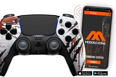 Wild Attack Smart Rapid Fire PRO Modded Controller compatible with PS5 FPS