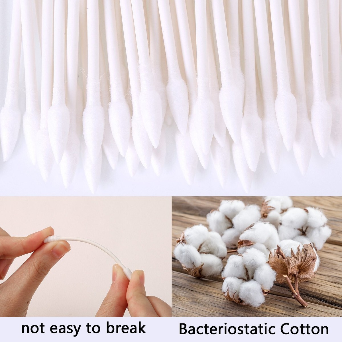 Norhogo 400 Tamponi Di Cotone A Punta Per - Foto 3