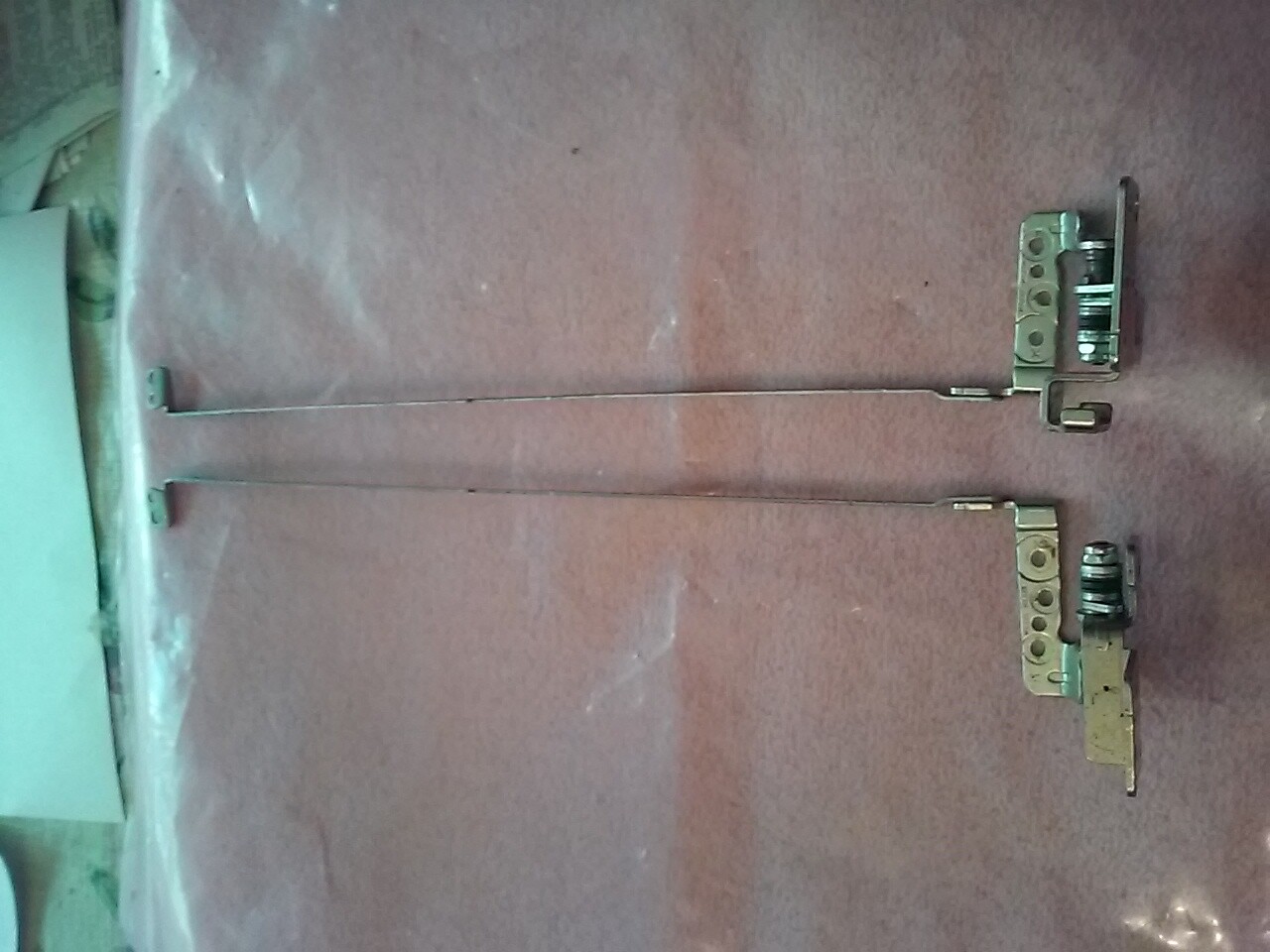 Acer 7250 LCD Screen Hinges Rails Left and Right Replacement-image