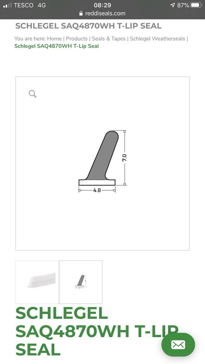 Sello de tiro de ventana de hoja (MEJOR DISPONIBLE)