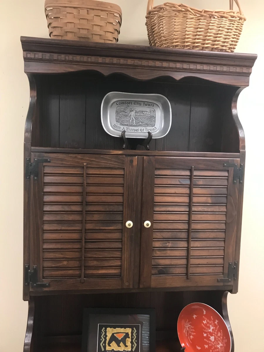 Vintage ethan allen bar cabinet deals