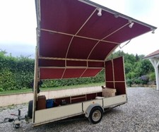 Remorque commerce itinérant ou orchestre