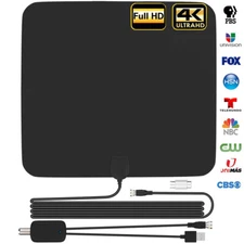 5600 Miles Range Digital TV Antenna 1080P Amplified HDTV Booster HD