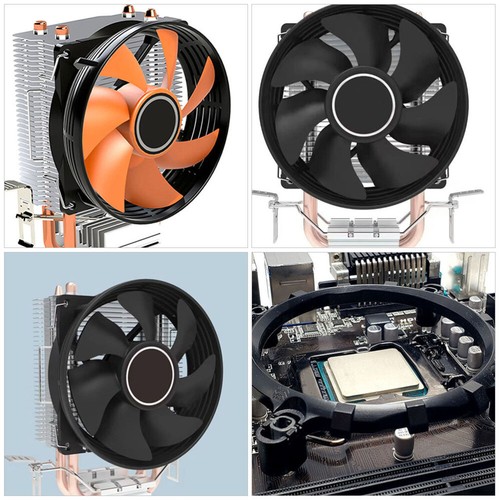 Pack 2 Support Radiateur CPU Carte Mère Dissipateur Chaleur Ventilateur Support Refroidisseur - Photo 7/12