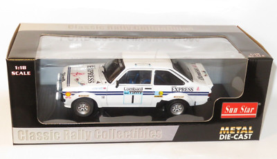 1/18 Ford Escort Mk.2 RS1800 Daily Express Lombard RAC Rallye 1977 Roger Clark