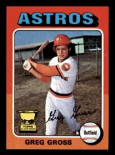 1975 Topps Baseball #334 Greg Gross NM/MT *d2