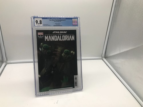 Star Wars The Mandalorian #6 CGC 9.8 Rahzzah 1:50 Variant 1st Burg Marvel 2022 - Picture 12 of 13