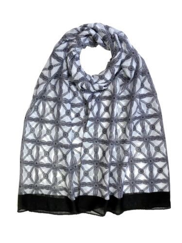 New Ladies Patterns Print Scarf Large Size Fashion Hijab Shawl Wrap Pashmina - Picture 2 of 4