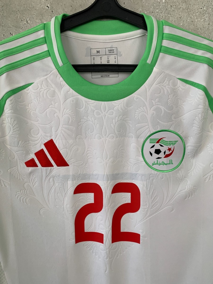 ALGERIA 2024 2025 HOME FOOTBALL SHIRT #22 ADIDAS NATIONAL TEAM