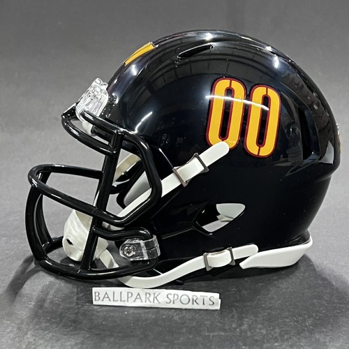 Washington Commanders Black Alternate Speed Mini Helmet Riddell NFL Licensed NEW - Picture 4 of 10
