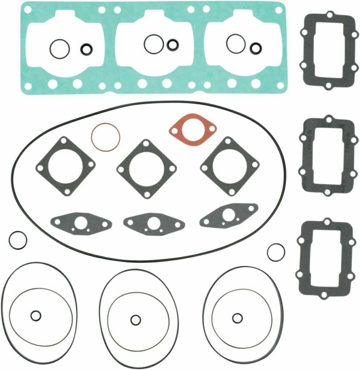 69.50mm STD Ski-Doo 809 SP1 Pistons Gaskets 1993-1996 Triple Mach Z ...