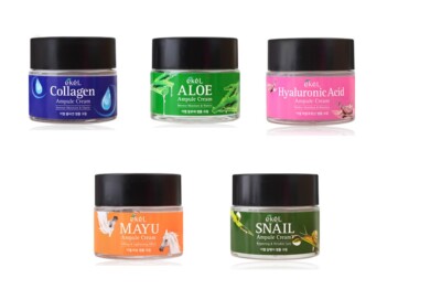 EKEL Ampule Cream Collagen / Aloe / Hyaluronic Acid / Horse oil / Snail 