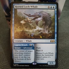 Horned Loch-Whale Wilds of Eldraine Regular