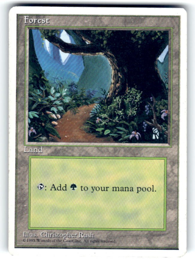 Fourth Edition #175 Forest (B)