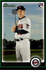 2010 Bowman Draft Picks &amp; Prospects #BDP38 Danny Valencia Minnesota Twins Rookie