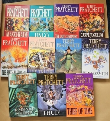 Terry Pratchett Discworld Series. Hardback Bundle. Fantasy Series