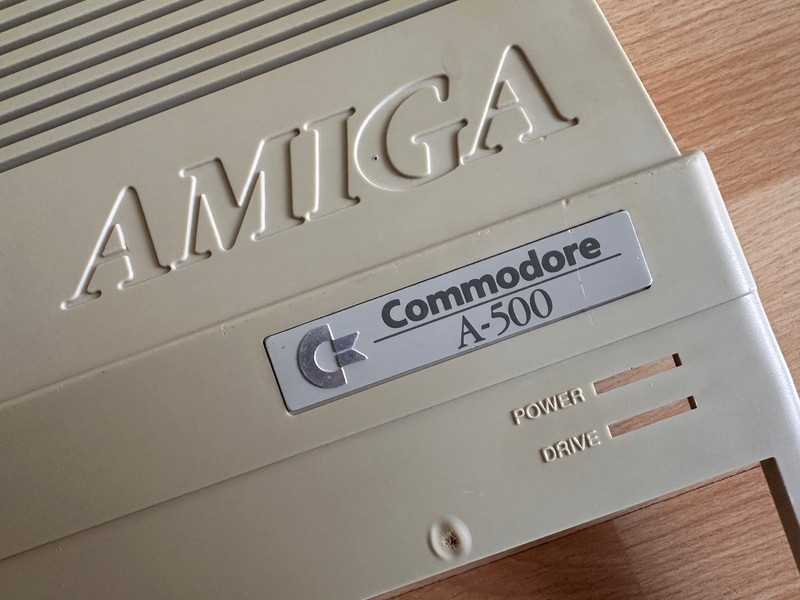 Commodore AMIGA 500 Desktop Case S.Nr. 106715 Made in CHINA #15 26