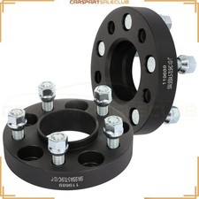 2 Pcs 1 5x4.5 12 Studs Wheel Spacers Black For Ford Mustang 1994-2014 2 Pcs 1 5x4.5 12 Studs Wheel Spacers Black For Ford Mustang 1994-2014