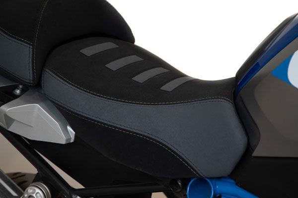 Isotta Comfort Riders Seat / Pros Chan | Black/Grey BMW R1200GS incl. Adv 13>19