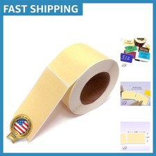 Color-Coded Inventory Labels - 500 Natural 3" x 5" Stickers for Easy Labeling