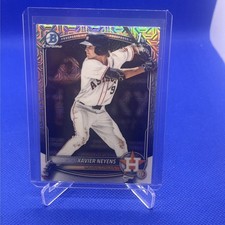 2025 Bowman Draft #BDC-2 Xavier Neyens Chrome Mojo Refractor