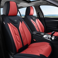Car Seat Covers Front Seats Leather Universal Fit Burgundy Ckwz303 Coverado Cars