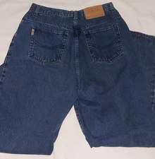 VTG Gitano Women's Sz 14  Boyfriend  Denim Blue Jeans 52469 14"w X 29.5" Inseam