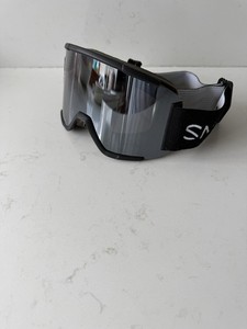 *READ* Smith Squad XL Chromapop Ski Goggles Black Adjustable Strap - NO Bag/Case