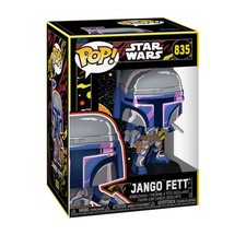 VORVERKAUF Funko POP! Star Wars Retro Jango Fett Figur 835 erscheint bis 05. April.