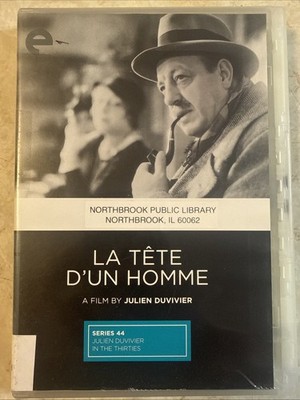 La Tête d'un Homme (Criterion Eclipse DVD, 1933) | Ex-Library | Maigret